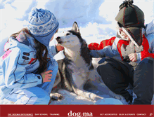 Tablet Screenshot of dogmatraining.com